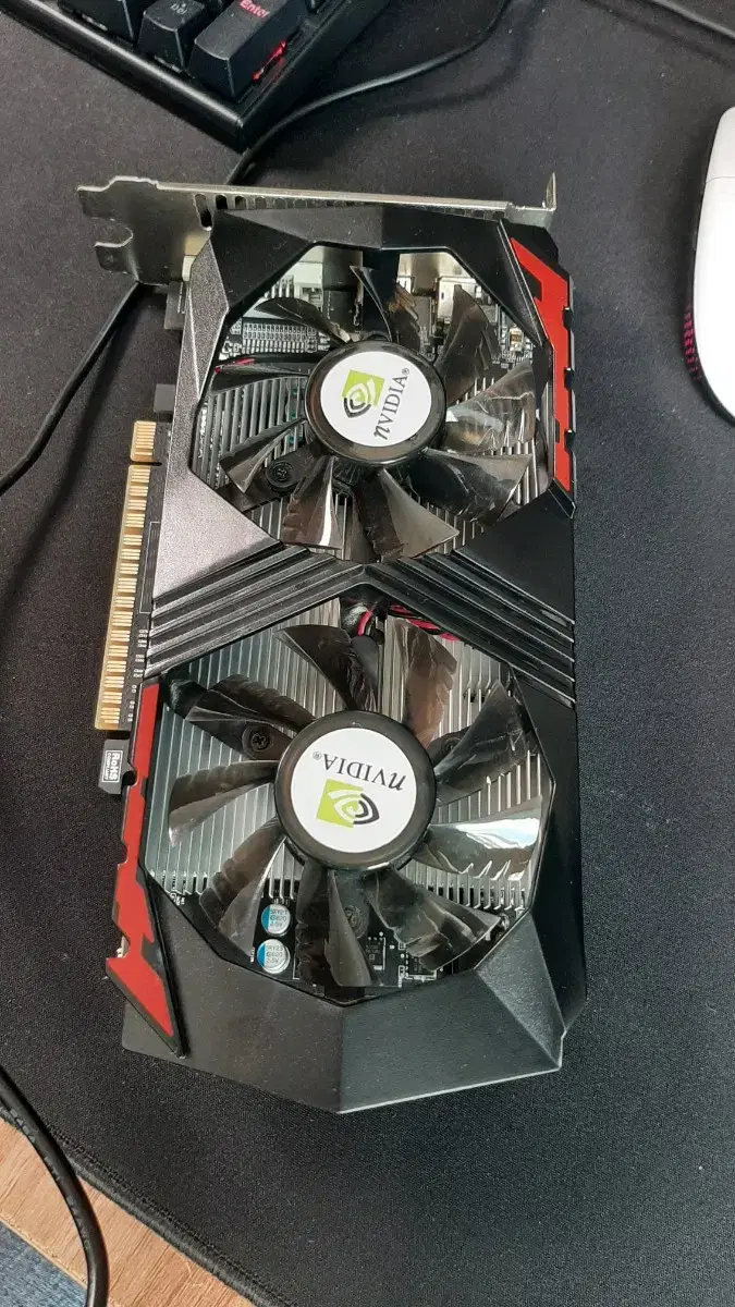 GTX1050TI PCLO고장난 그래픽카드